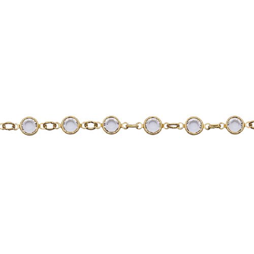 Swarovski Chain - Gold Plated