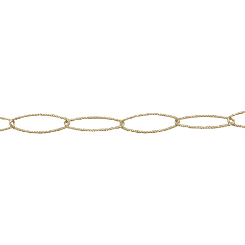 Textured Chain - Gold Plated