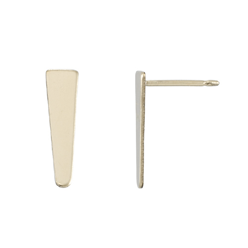 3.2 x 13.3mm Spike Post Earrings - Gold Filled