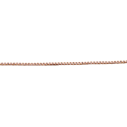 Box Chain 1mm - Rose Gold Filled