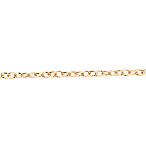 Cable Chain 1.1 x 1.6mm - Rose Gold Filled