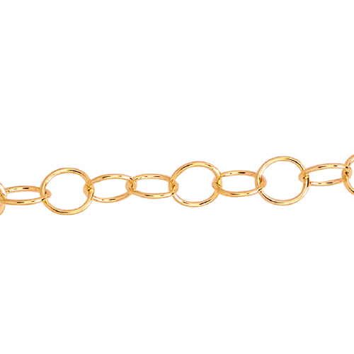 Cable Chain 3.5mm - Rose Gold Filled