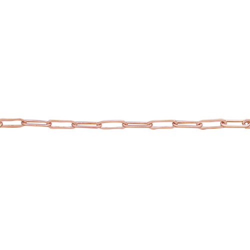 Fancy Cable Chain 3.3mm - Rose Gold Filled