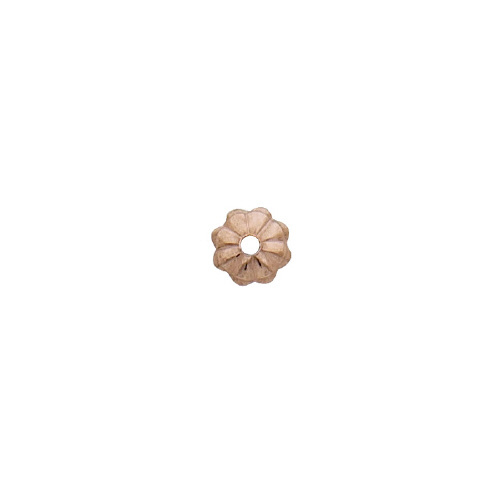 4mm Beadcaps - Rose Gold Filled