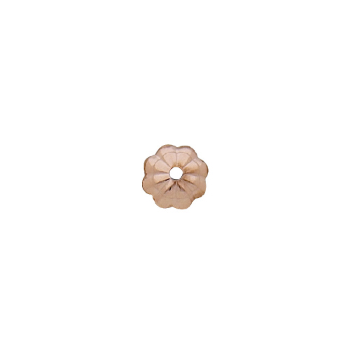5mm Beadcaps - Rose Gold Filled
