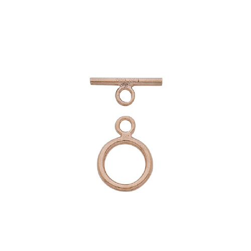 9mm Toggle Clasps - Rose Gold Filled