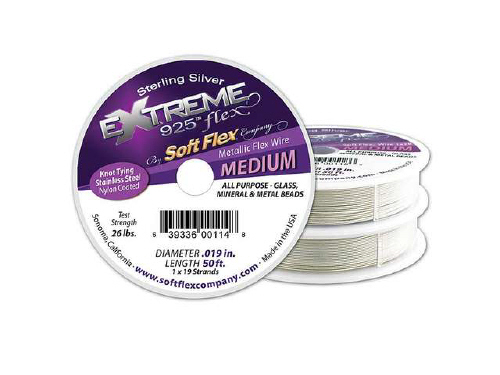 Softflex 0.019 Dia 50 ft - Sterling Silver