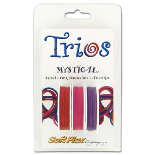 Softflex Trios - 0.019 Dia 3x10ft Mystical(Spinel/Pink Tourmaline/Amethyst)