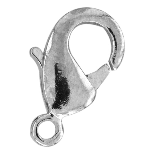 Lobster Clasp 12mm - Silver Plated (100 pcs/pkt)