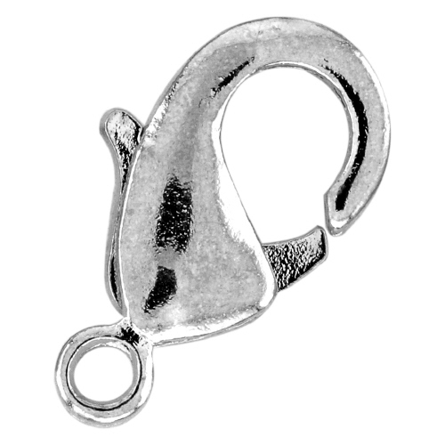 Lobster Clasp 14mm - Silver Plated (72 pcs/pkt)