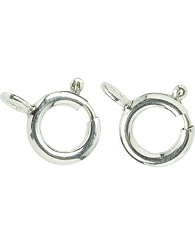 Spring Ring 6mm - Silver Plated (216pcs/pkt)