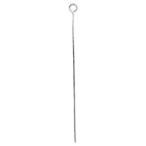 Eye Pins - Regular (2 inch)   - Silver Plated (1/2lb)