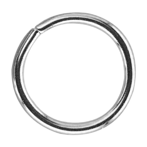 Jump Rings (10mm) - Silver Plated (1/4lb)