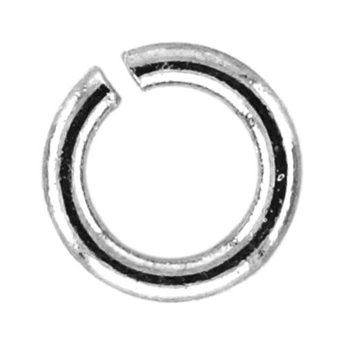 Jump Rings (4mm) - Silver Plated (1/4lb)