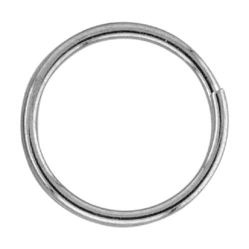 Split Ring (8mm) - Silver Plated (400pcs/pkt)