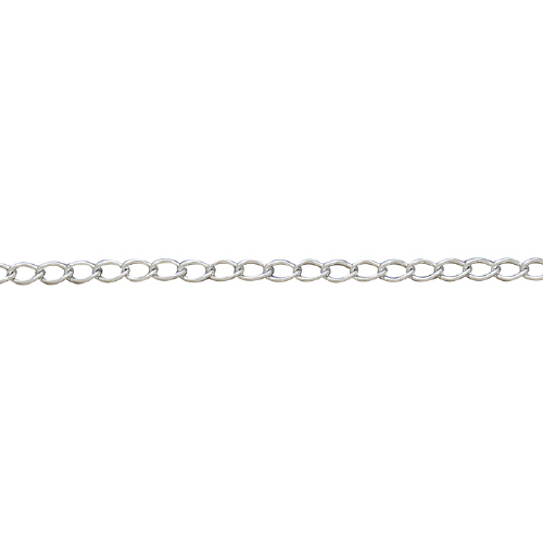 Curb Chain - Silver Plated