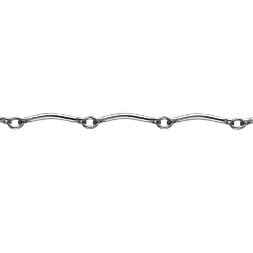 Bar Chain 1.1 x 12.85mm - Sterling Silver