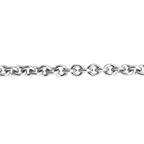 Cable Chain 2.15 x 2.5mm - Sterling Silver