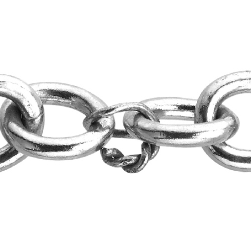 Cable Chain 10 x 11.2mm - Sterling Silver
