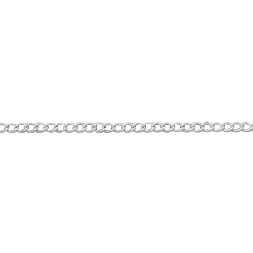 Curb Chain 2.9 x 4.1mm -  Sterling Silver