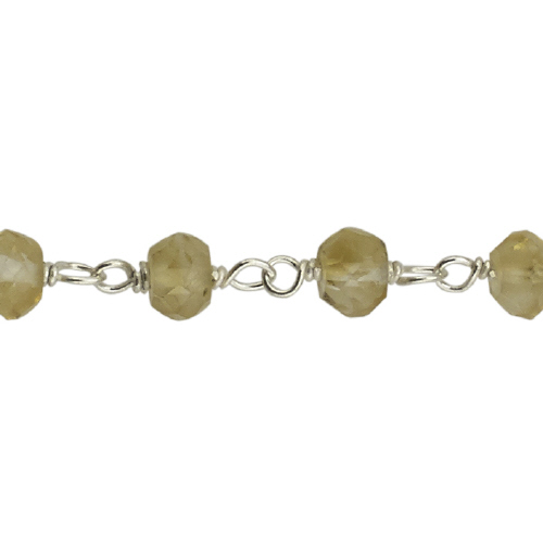 Citrine Chain - Sterling Silver