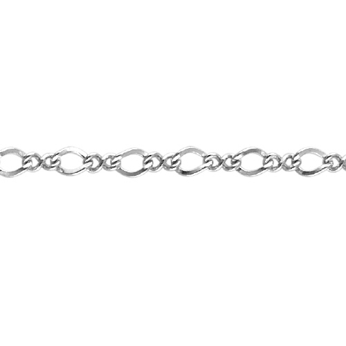 Figure 8 Chain 2.15 x 3mm - Sterling Silver