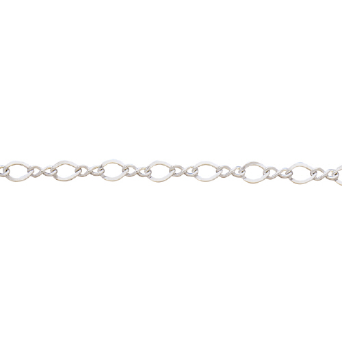 Figure 8 Chain - 6.9 x 4.9mm - Sterling Silver