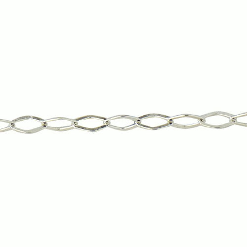 Fancy Chain 1.9 x 3.7mm - Sterling Silver