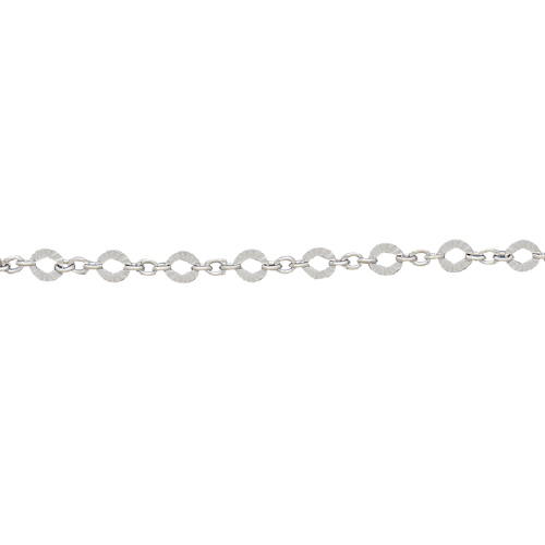 Fancy Chain Diamond Cut - Sterling Silver