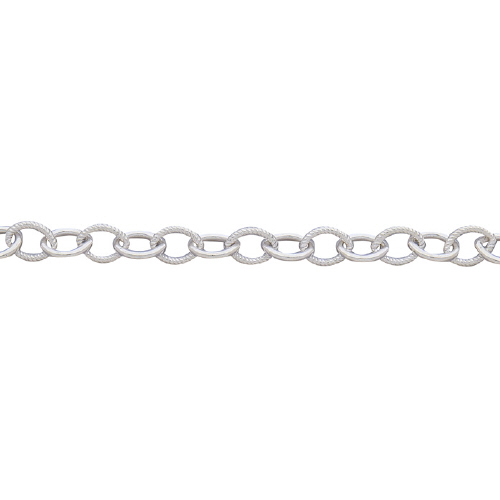 Fancy Chain 6.2 x 8.15mm - Sterling Silver