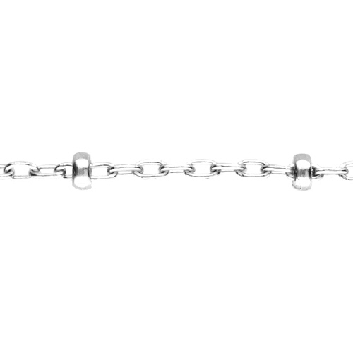 Fancy Satellite Chain 1.15 x 1.8mm - Sterling Silver