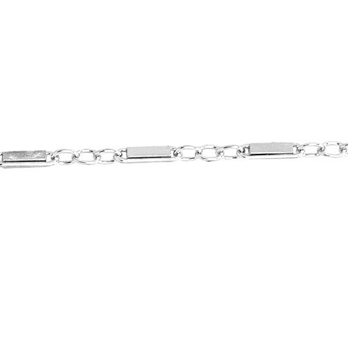 Fancy Chain 1.05 x 5.1mm - Sterling Silver