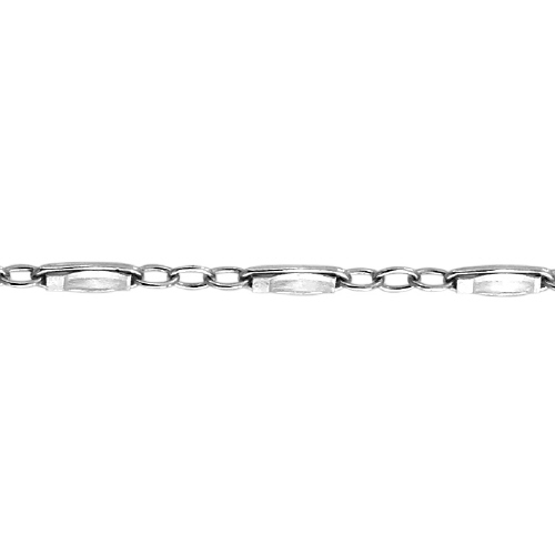 Fancy Chain 1.05 x 5.1mm - Sterling Silver