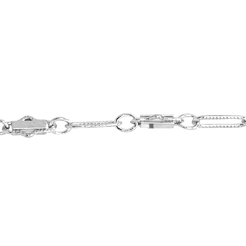 Fancy Chain 1.05 x 5.1mm - Sterling Silver