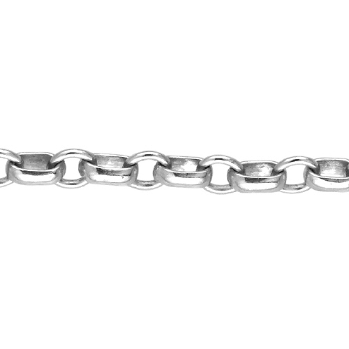 Rolo Chain 3.4mm - Sterling Silver