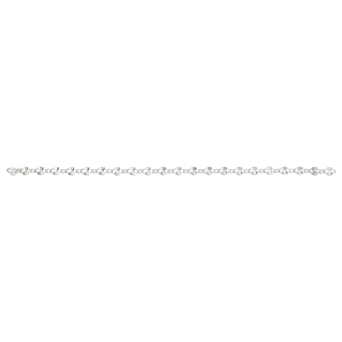 Starburst Chain 2.2mm x 2.6mm - Sterling Silver