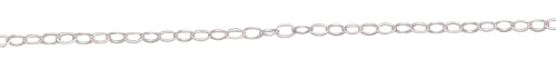 Textured Chain 3.9 x 4.75mm - Sterling Silver