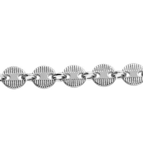 Textured Chain 4.2mm - Sterling Silver