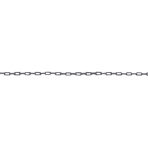Fancy Cable Chain - Sterling Silver Black Rhodium
