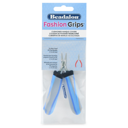 Fashion Grips - Fits most Ergo & Crimper Tools 2.95in - BLUE TIGER