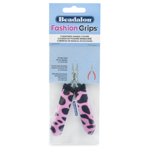 Fashion Grips - Fits most Ergo & Crimper Tools 2.95in - Pink Cheetah