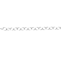 STERLING SILVER CABLE CHAIN