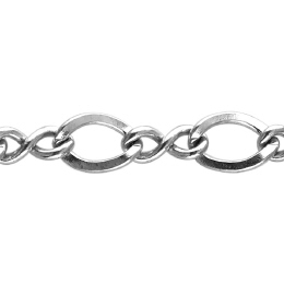 STERLING SILVER FIGURE 8 CHAIN