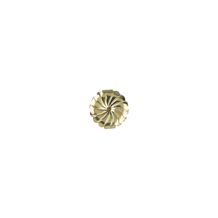 Earnuts - Jumbo Daisy (9.5mm OD)  - 14 Karat Gold
