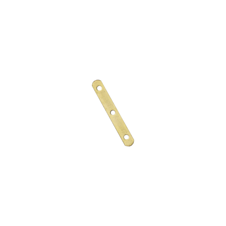 3 Hole Spacer Bars / Divider Bars 5mm - 14 Karat Gold