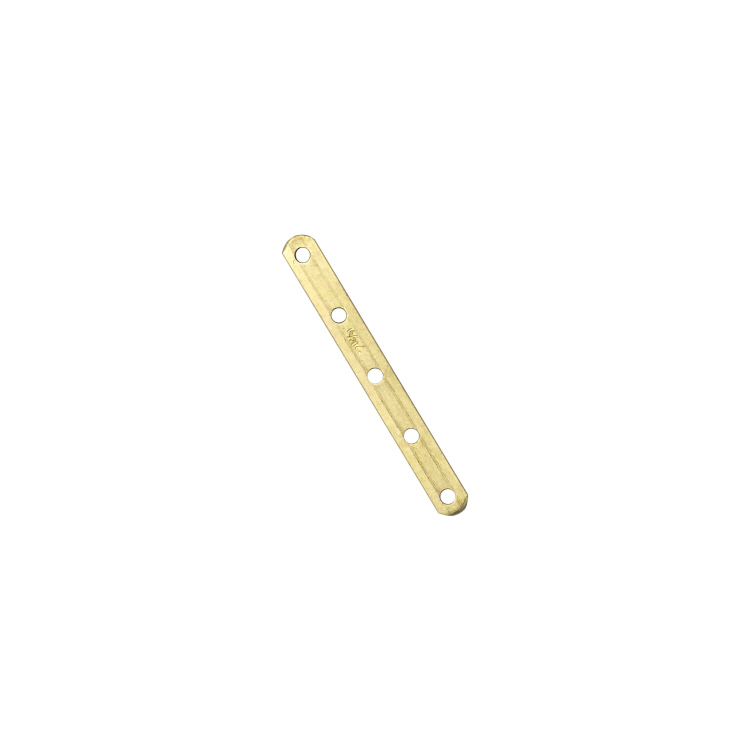 5 Hole Spacer Bars / Divider Bars - 6mm  Gold Filled