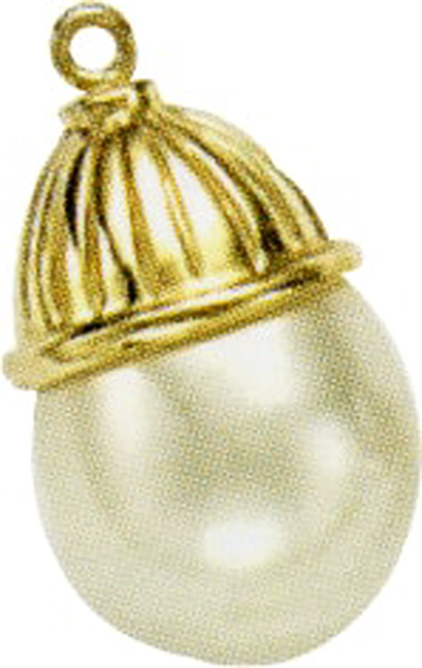 Pearl Caps  - 14 Karat Gold