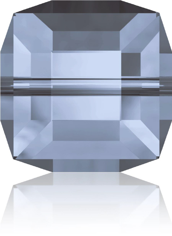 5601 Cube - 4mm Swarovski Crystal - DENIM BLUE