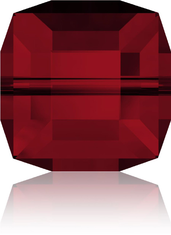 5601 Cube - 4mm Swarovski Crystal - SIAM