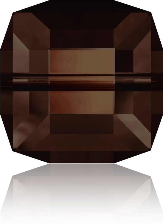 5601 Cube - 6mm Swarovski Crystal - MOCCA